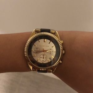 Michael Kors tortoise watch